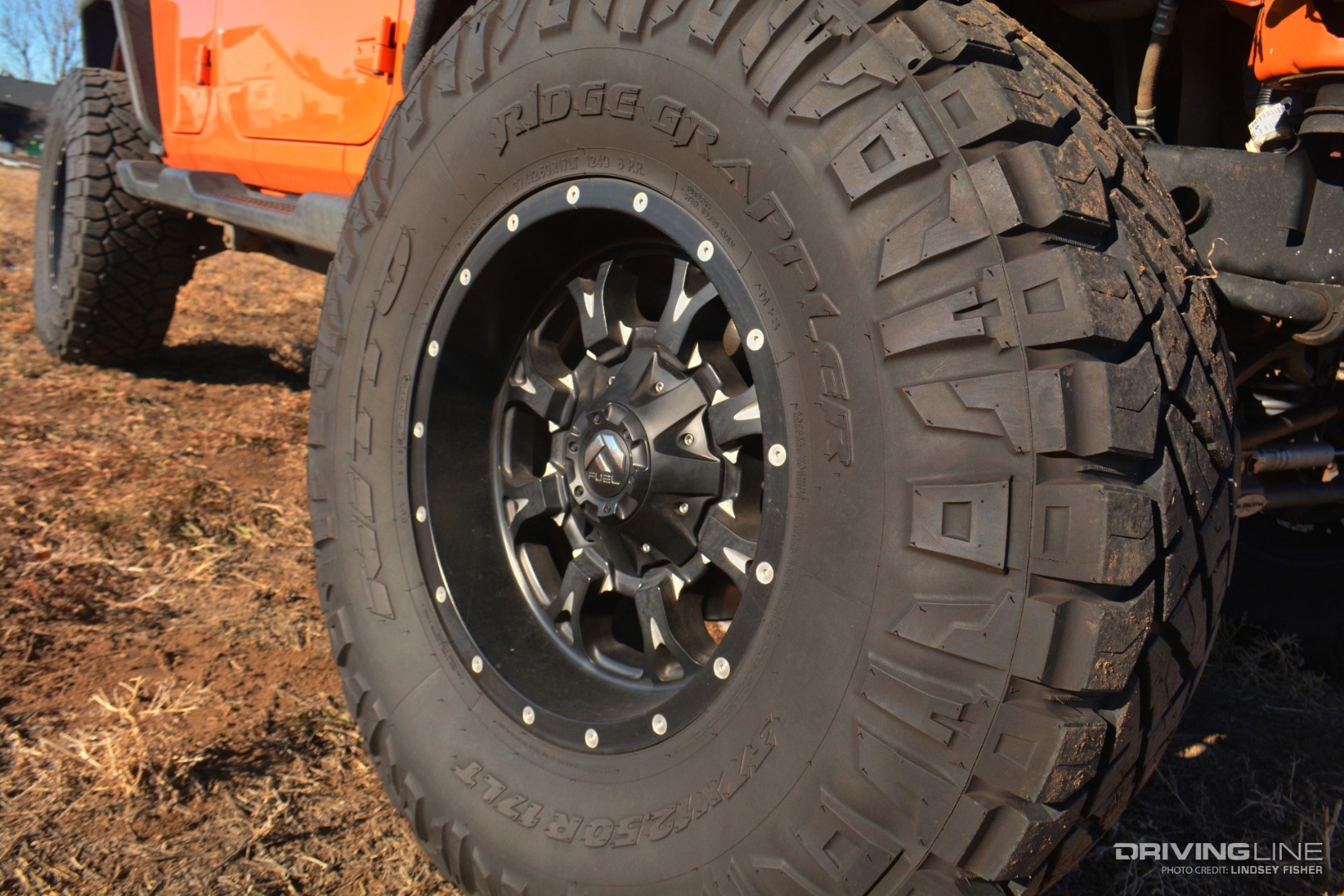 2013 Jeep Wrangler Front Passenger Wheel and Tire