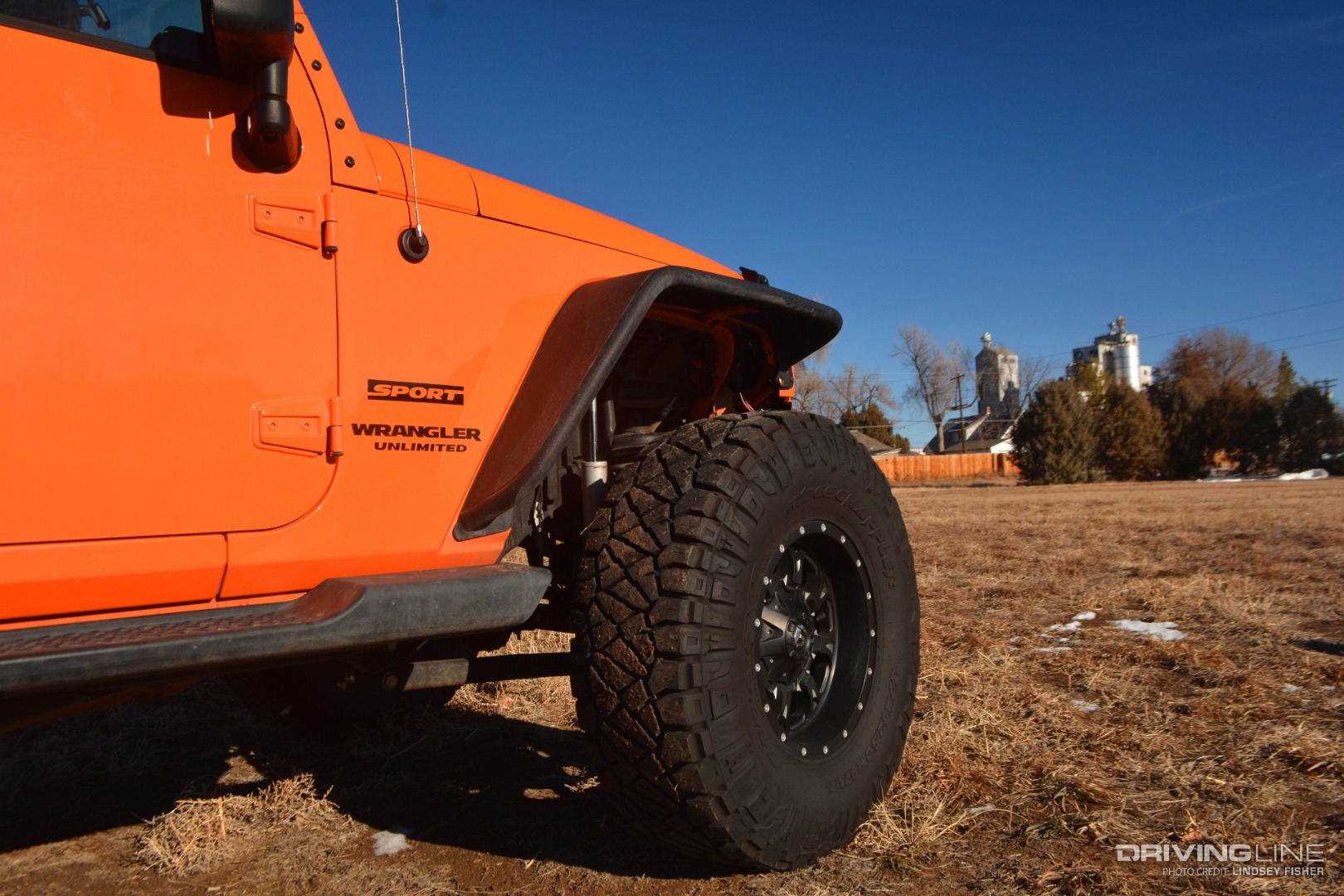 2013 Jeep Wrangler Front 1/4 from Passenger Side