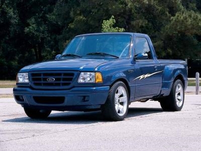 Ford Ranger Lightning Bolt 3/4 Photos Courtesy John M. Clor / Ford Performance Photo Archives
