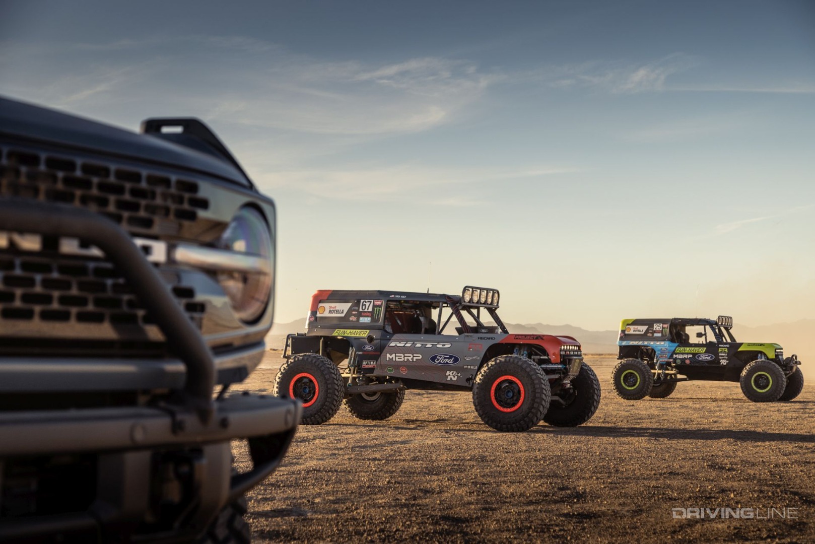 2021 Ford Bronco 4400 Race Team Loren Healy's Rig