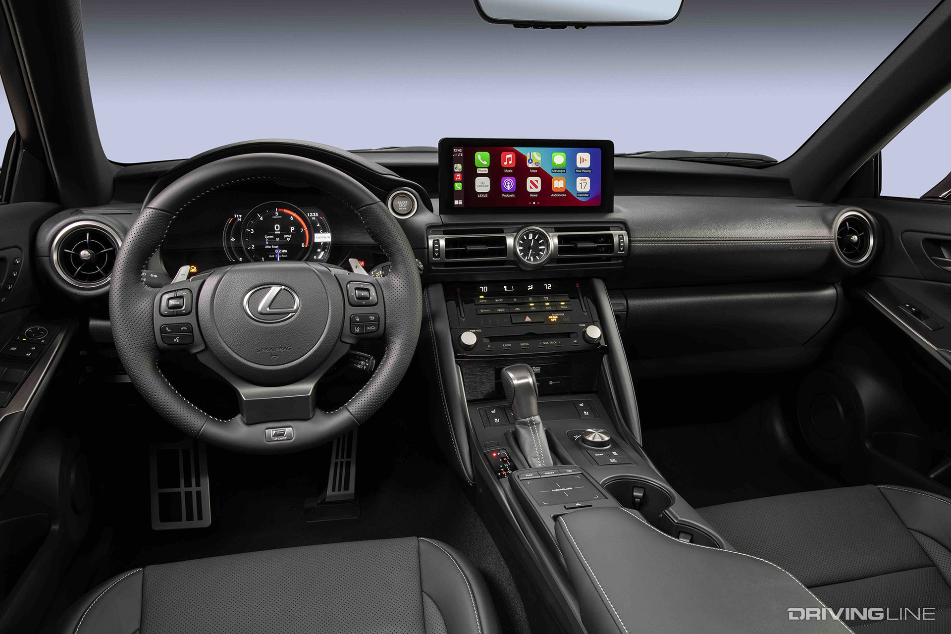 2022 Lexus IS500 F-SPort Performance Interior