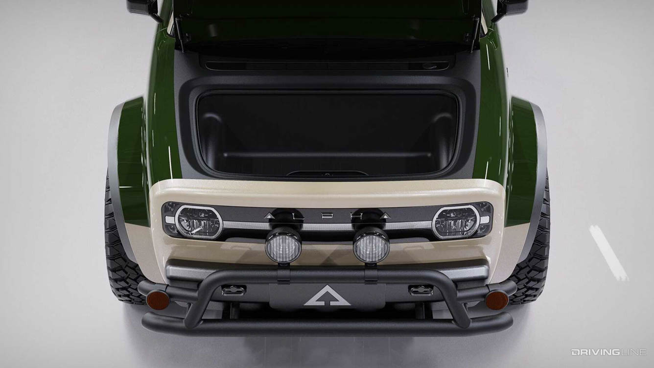 Alpha Motors Jax Frunk