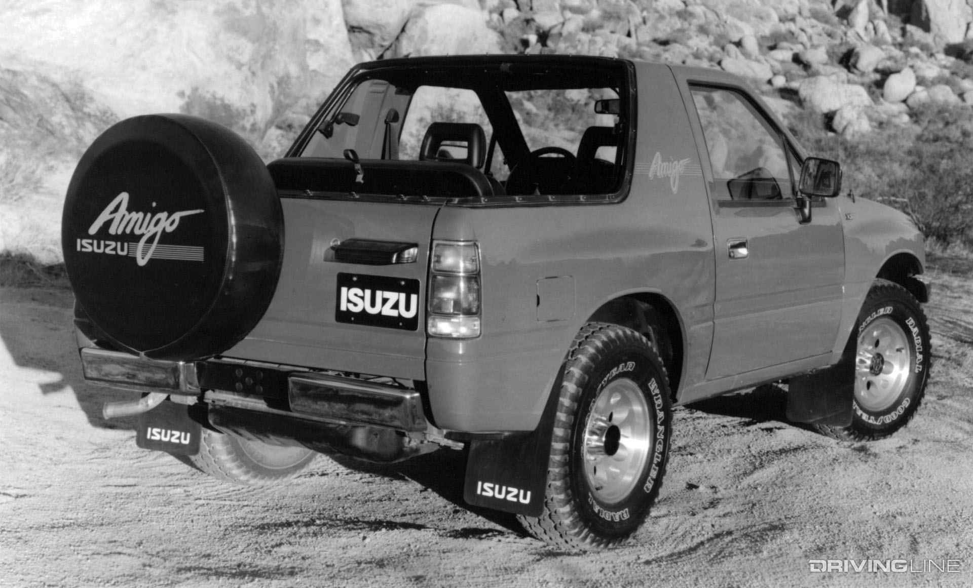 Isuzu Amigo First Gen Rear View