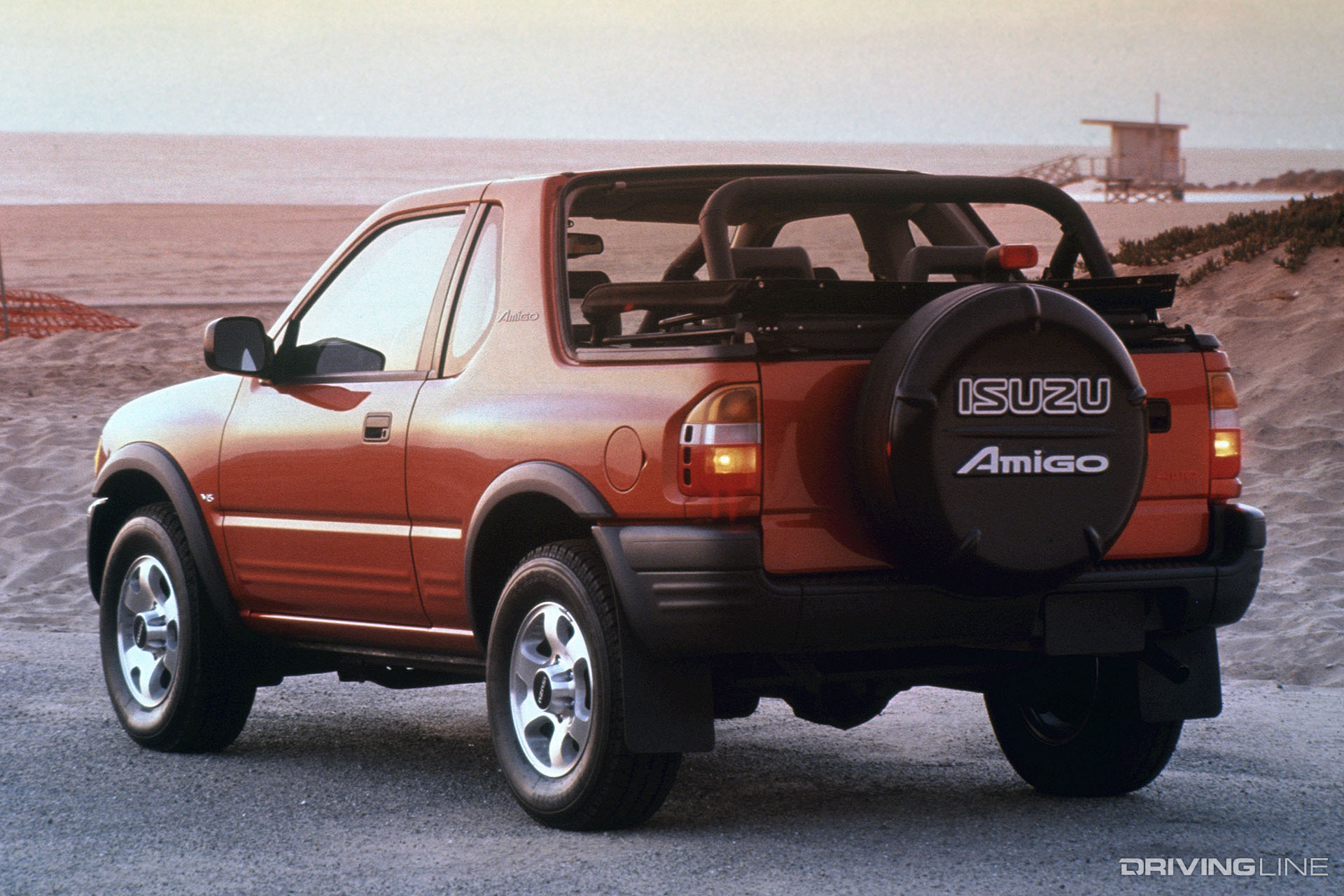 Isuzu Amigo Second Gen Rear View