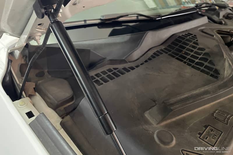 Steeda S550 Mustang Hood Strut Kit