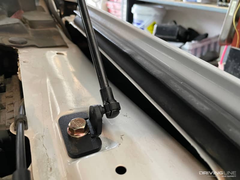 Steeda S550 Mustang Hood Strut Kit