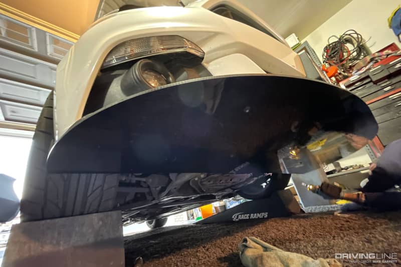 Steeda S550 Mustang Front Splitter