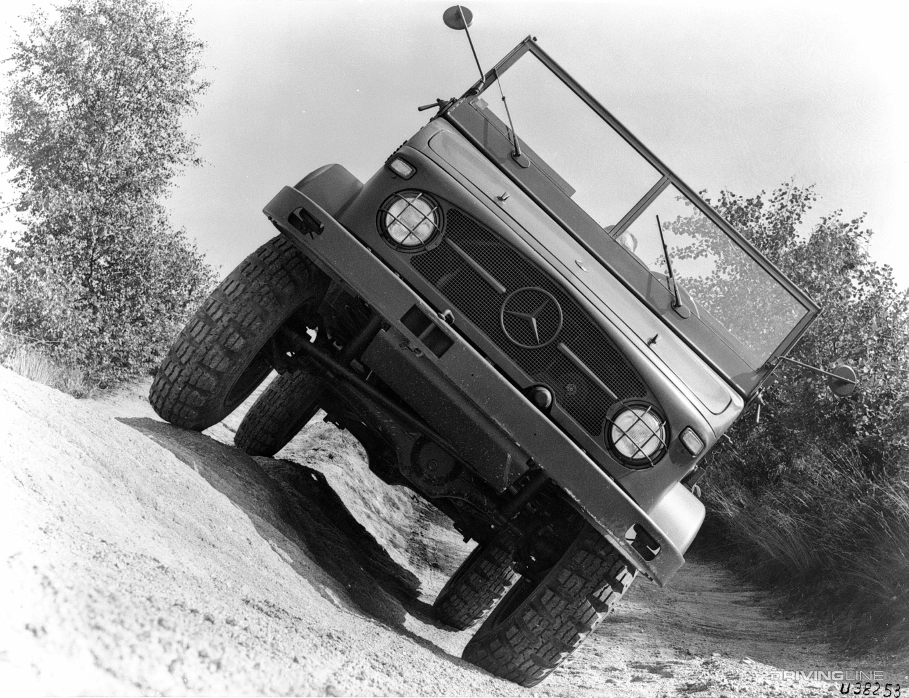 Unimog sideways