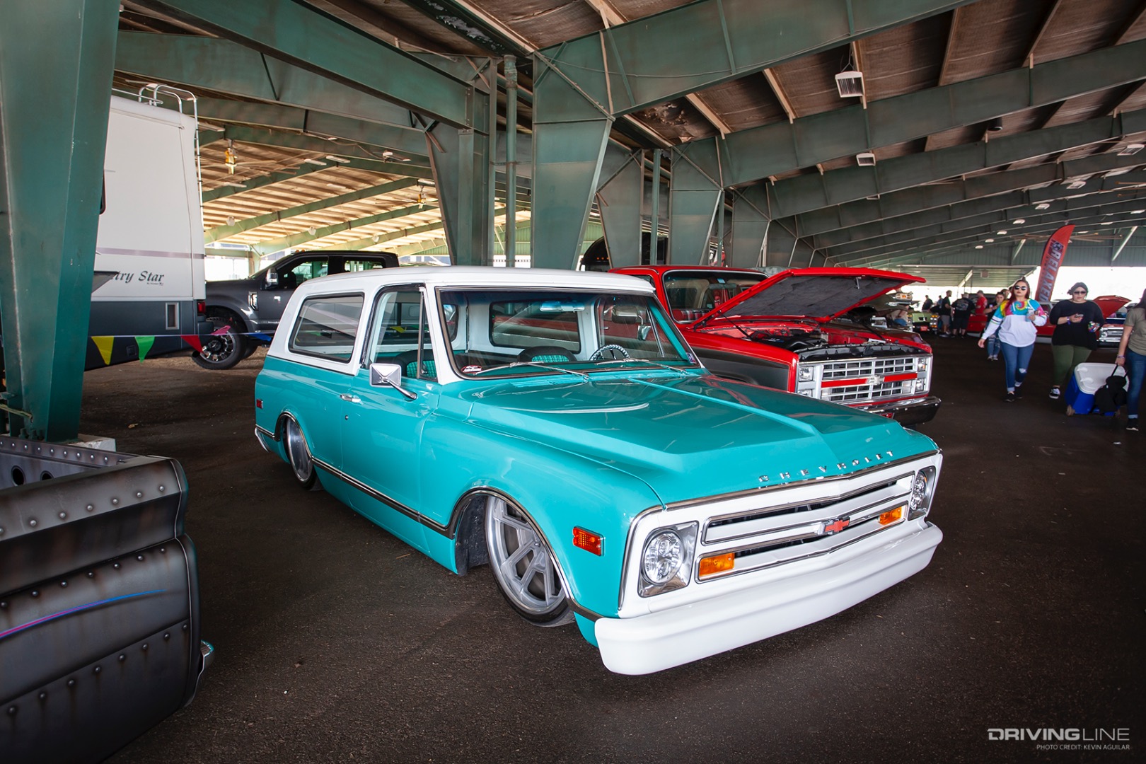 Steve Green's '72 Chevy Blazer at 2021 Lone Star Throwdown