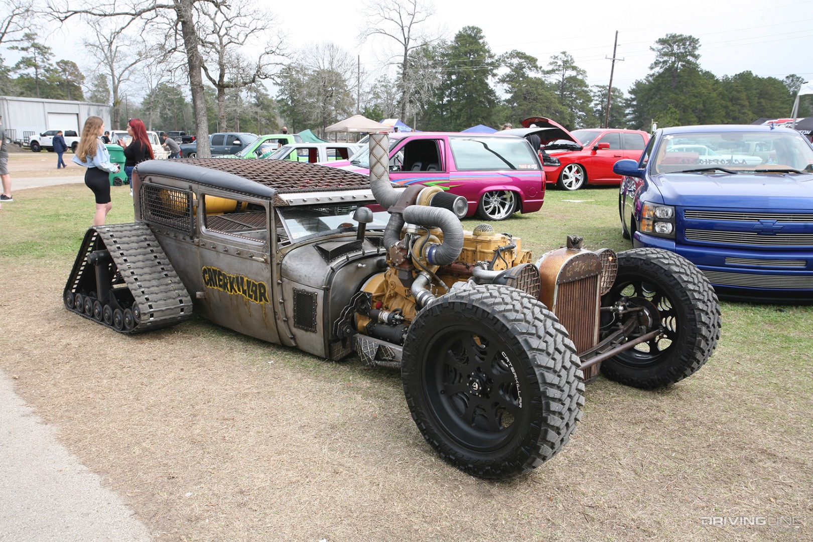 Anthony Florance's '28 Ford Model A at 2021 Lone Star Throwdown