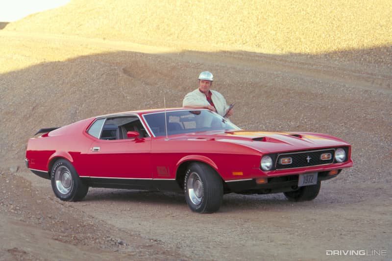 1972 Mustang Mach 1 Red