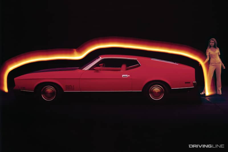 Mustang Mach 1 Fastback View