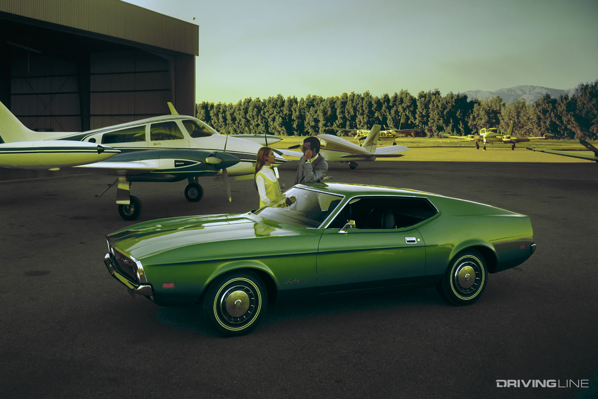 Mustang Sportsroof Green