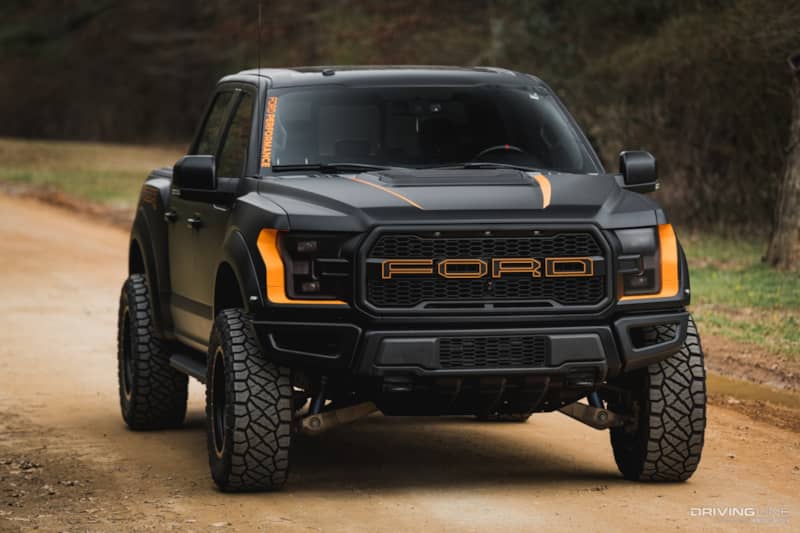Matte Black Ford Raptor