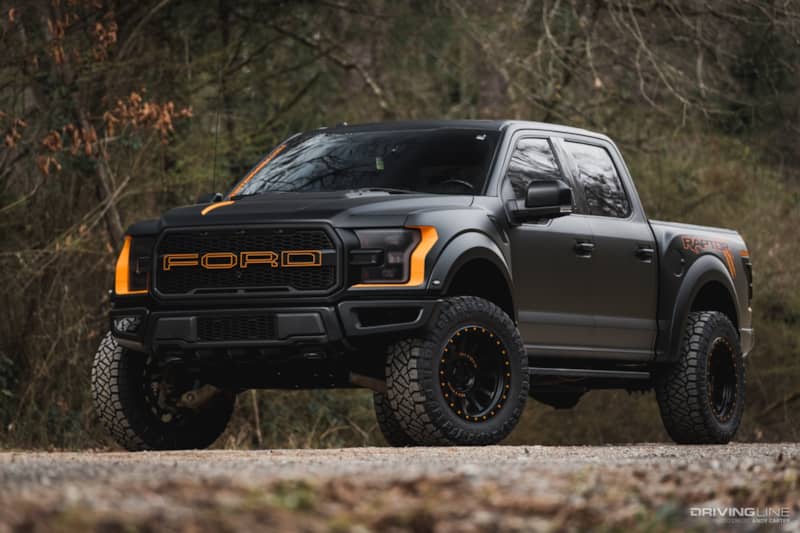 Ford F-150 Raptor on Nitto Ridge Grappler tires