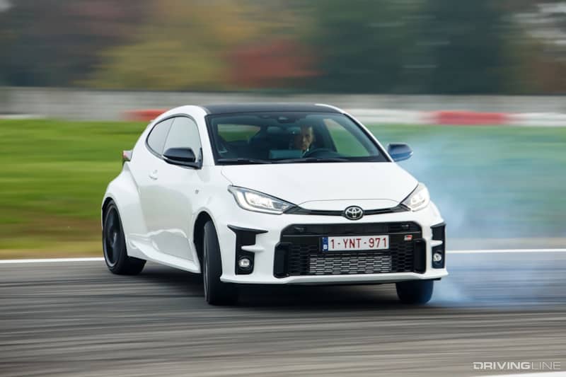 Toyota GR Yaris Drifting