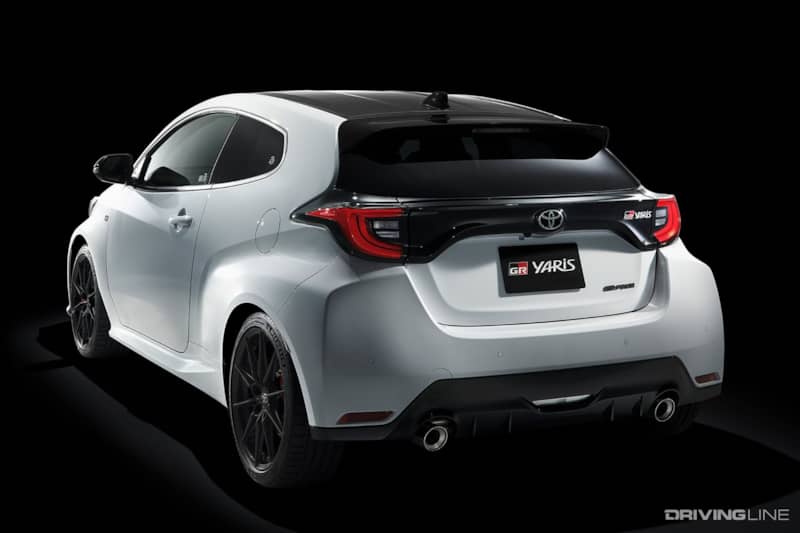 Toyota GR Yaris Rear View
