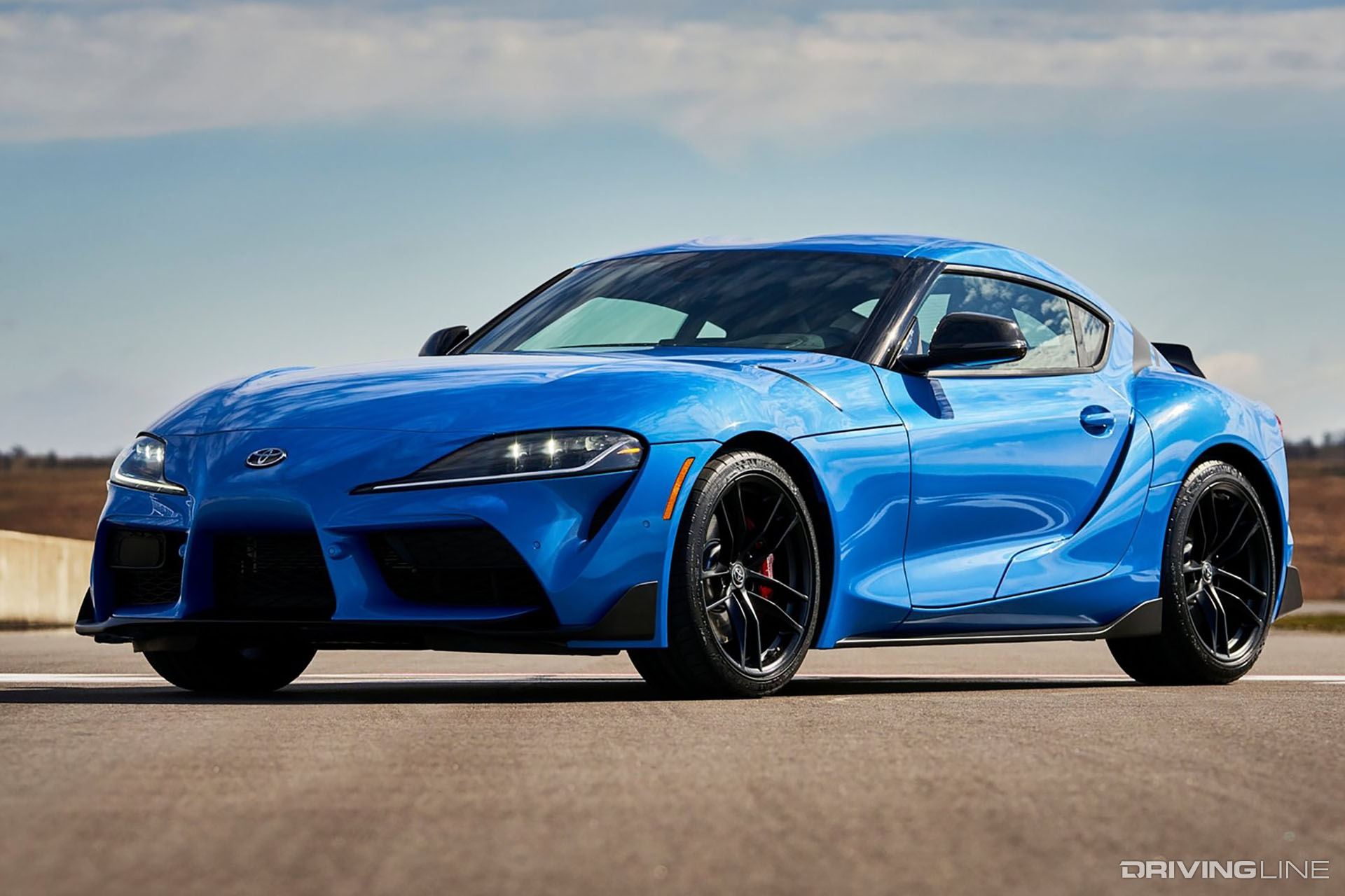 2021 Toyota Supra Blue