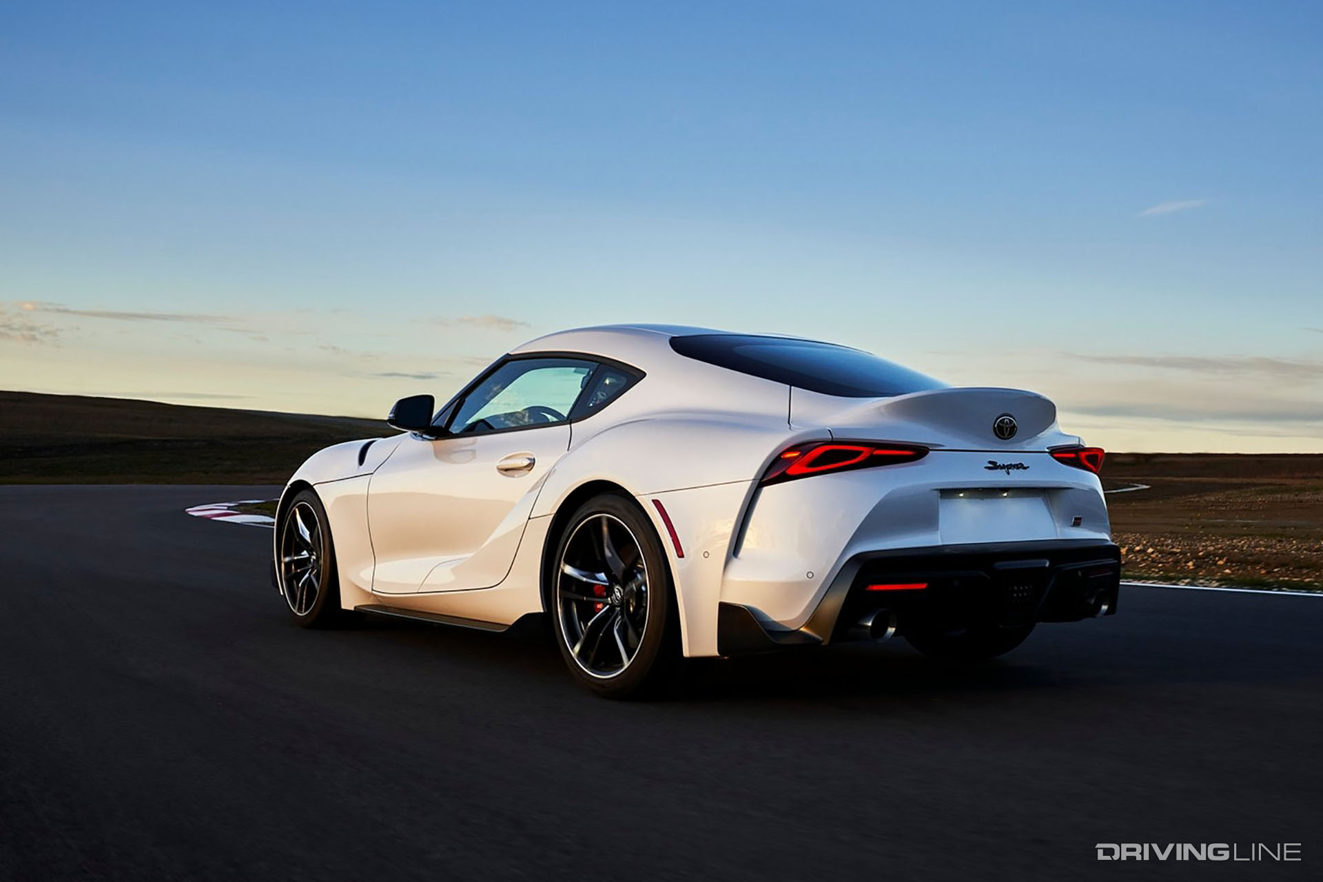 2021 Toyota Supra Rear View