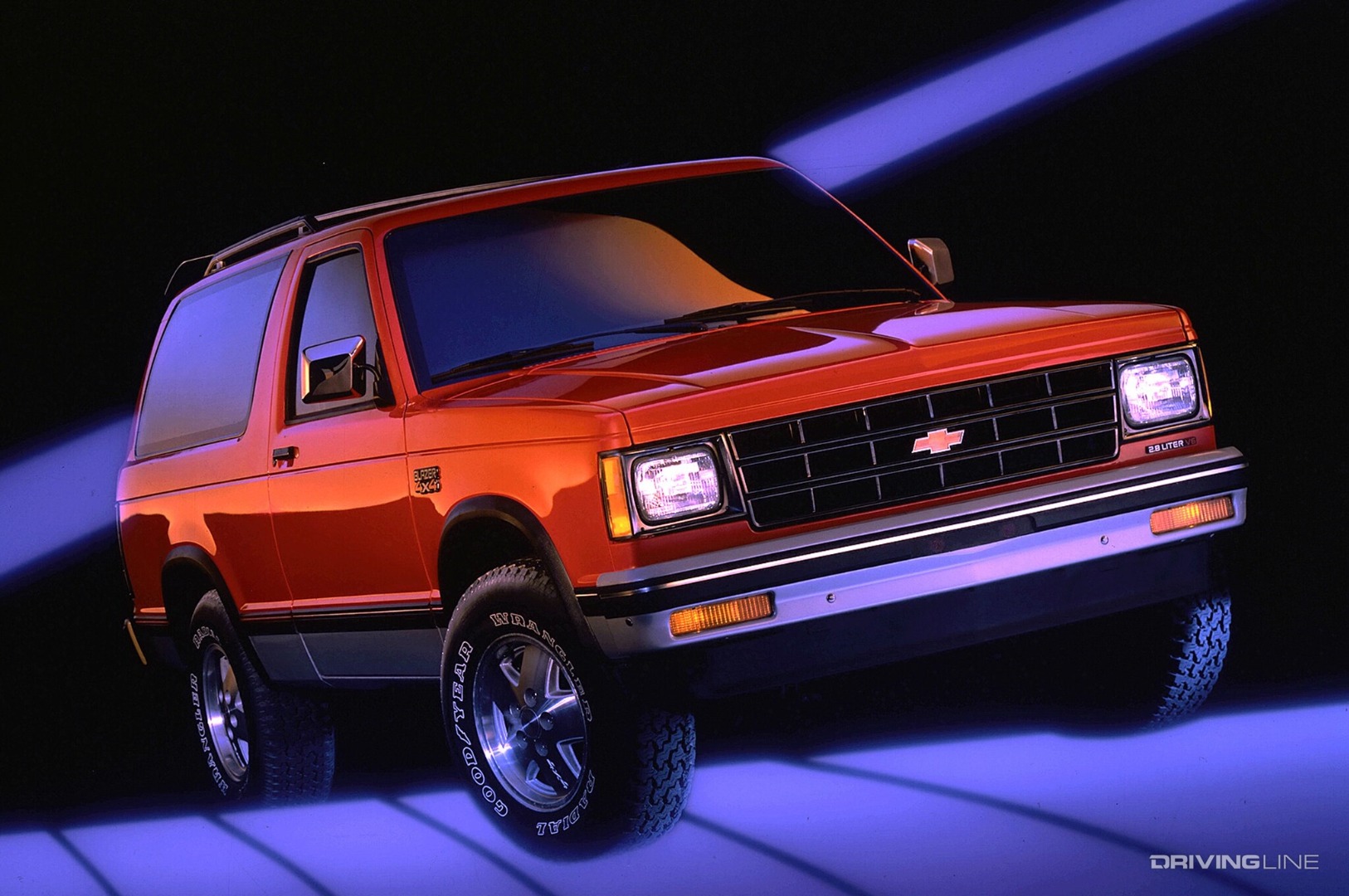 Chevrolet S10 Blazer 80s brochure image