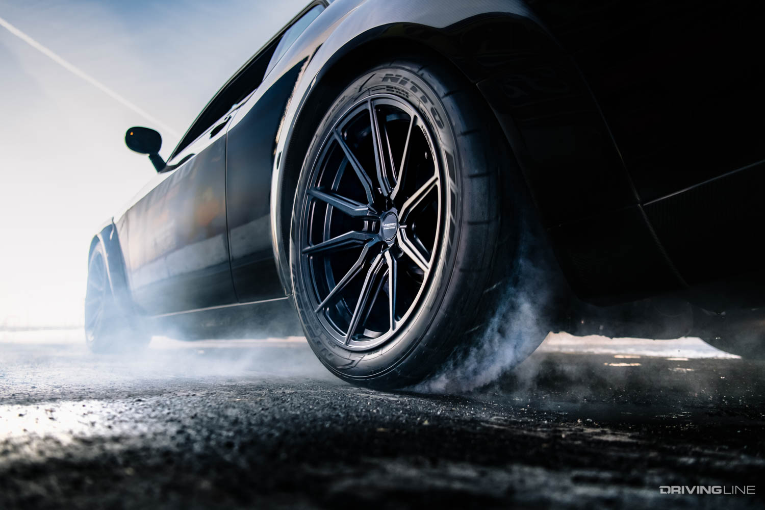 Dodge Challenger Hellcat on Nitto NT555RII Tires