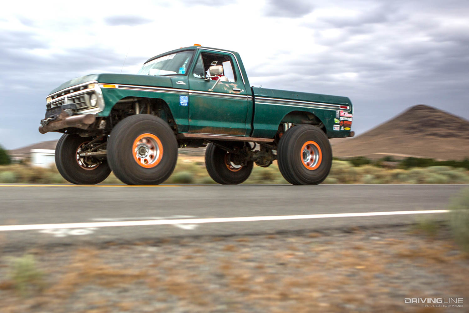 Ford pickup on Nittos