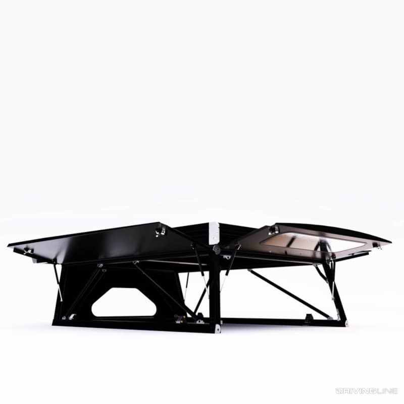 GFC Camper Shell Open