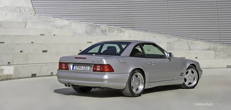 SL 73 AMG rear view