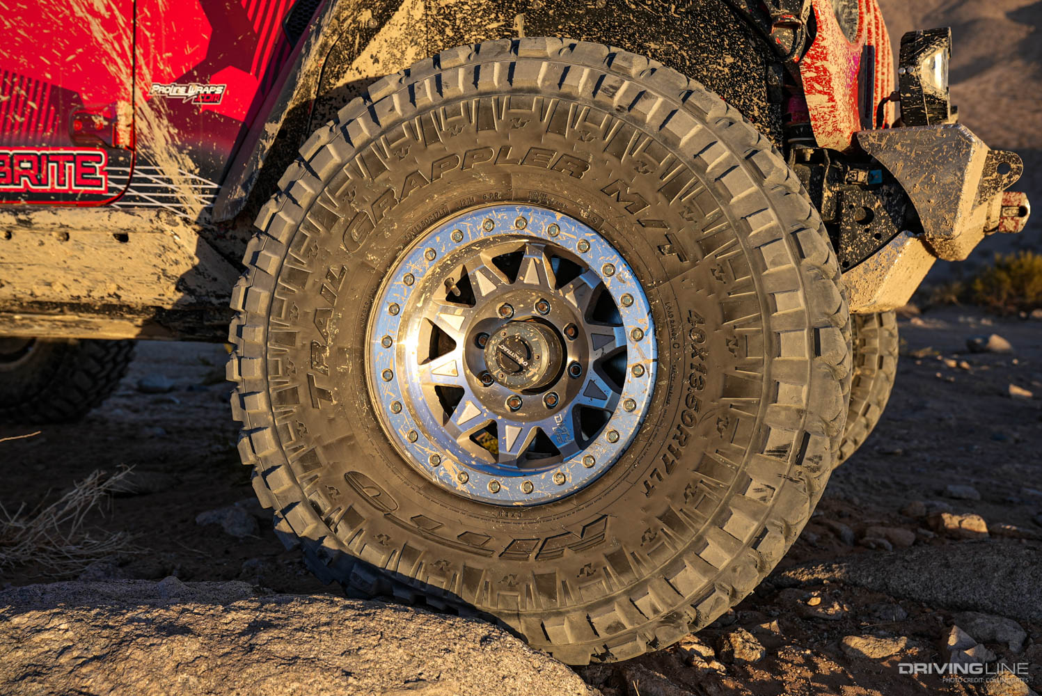 40" Nitto trail Grappler Tires on a custom Jeep JL
