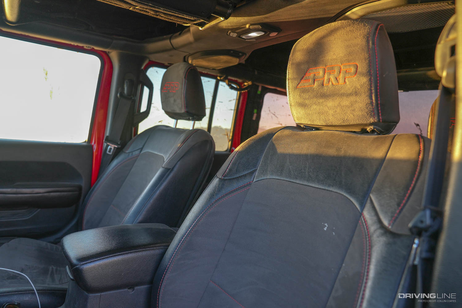 PRP Seat Covers in a 2018 Jeep JL