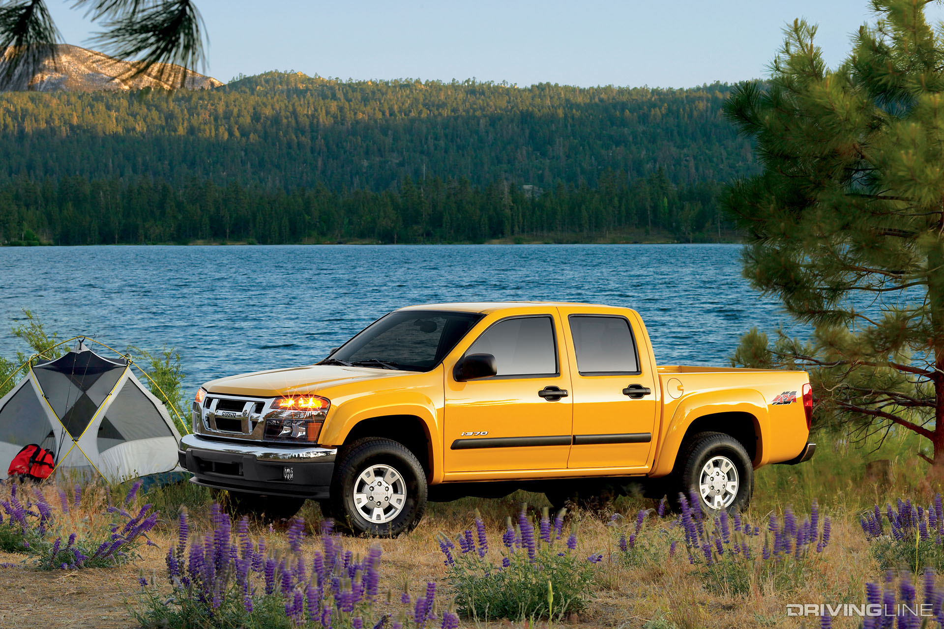 Isuzu I-Series Crew Cab Yellow