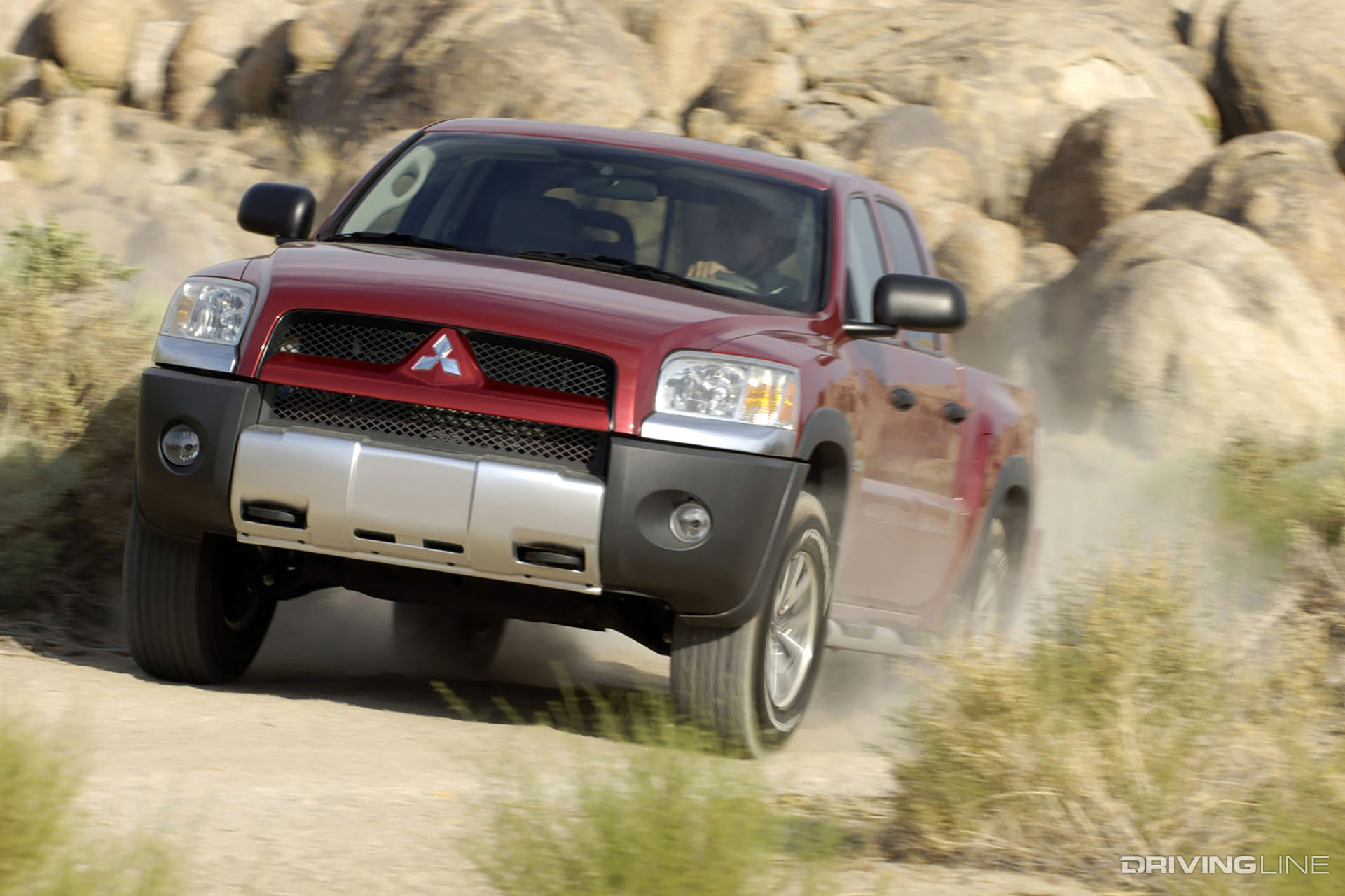 Mitsubishi Raider Pickup Off Road