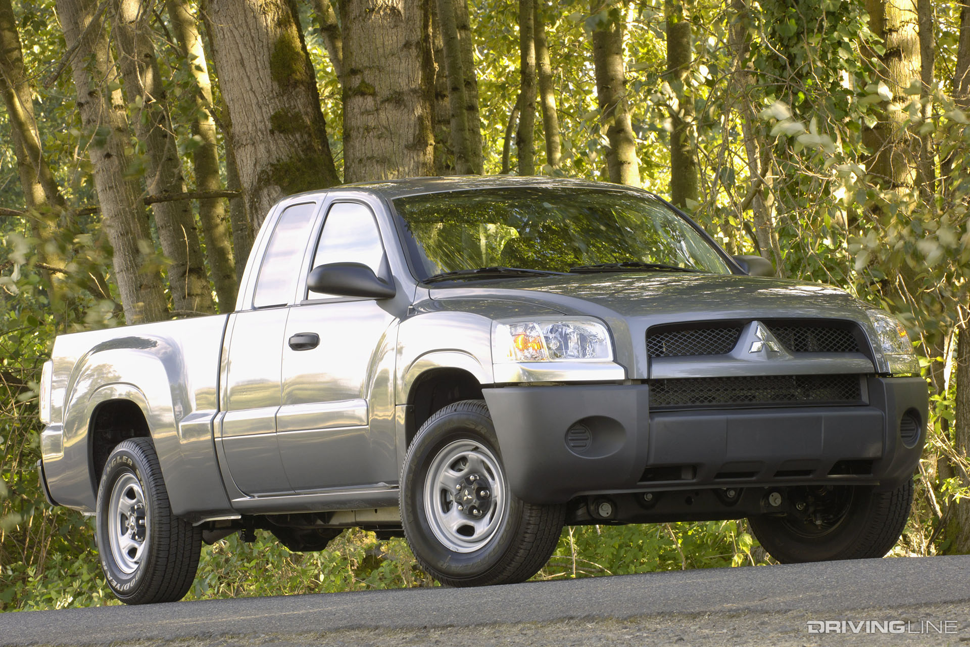 Mitsubishi Raider Pickup Silver