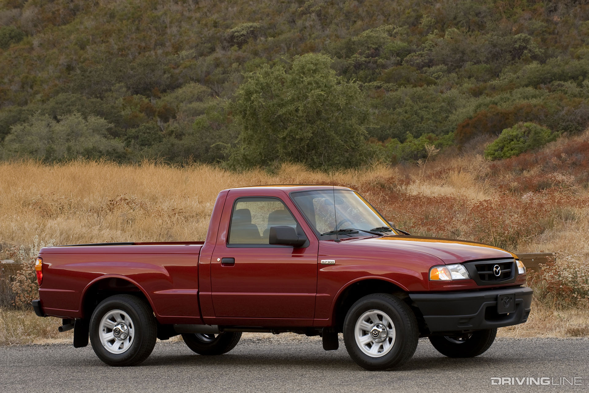 Mazda B-Series Pickup Red