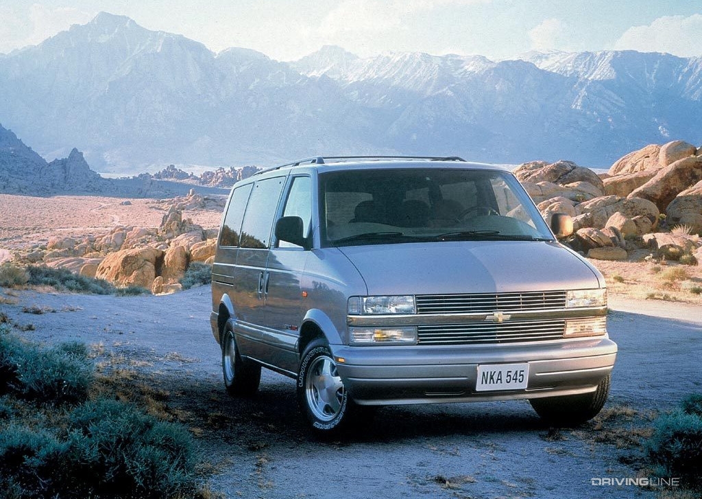 Chevrolet Astro in the desert