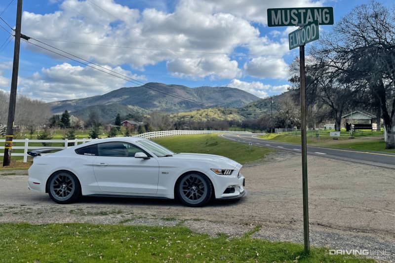 S550 Mustang GT Side View
