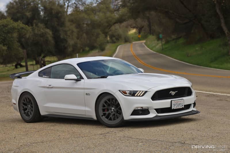 S550 Mustang GT on Nitto NT555 G2 tires