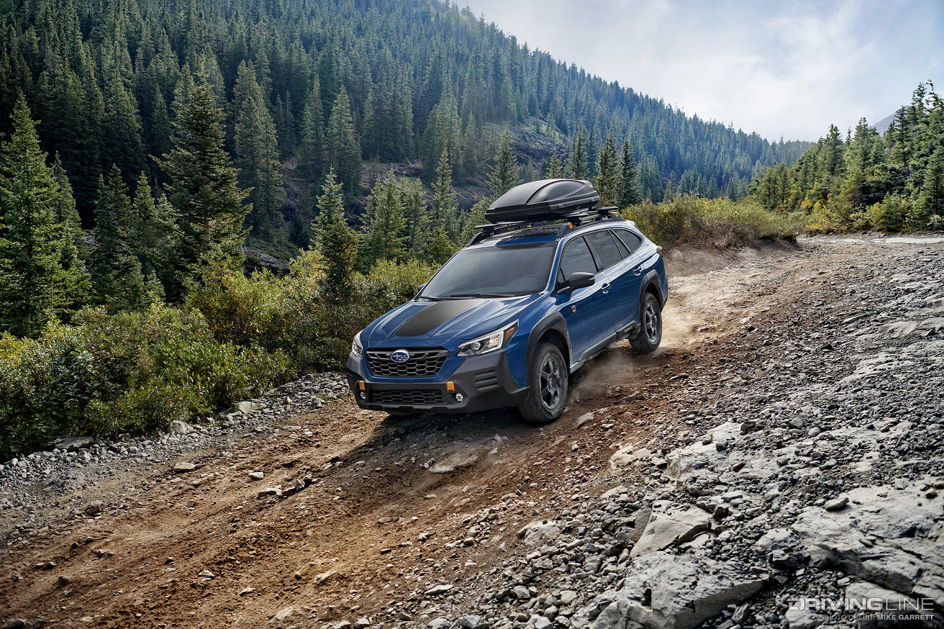 Subaru Outback Wilderness on Trail