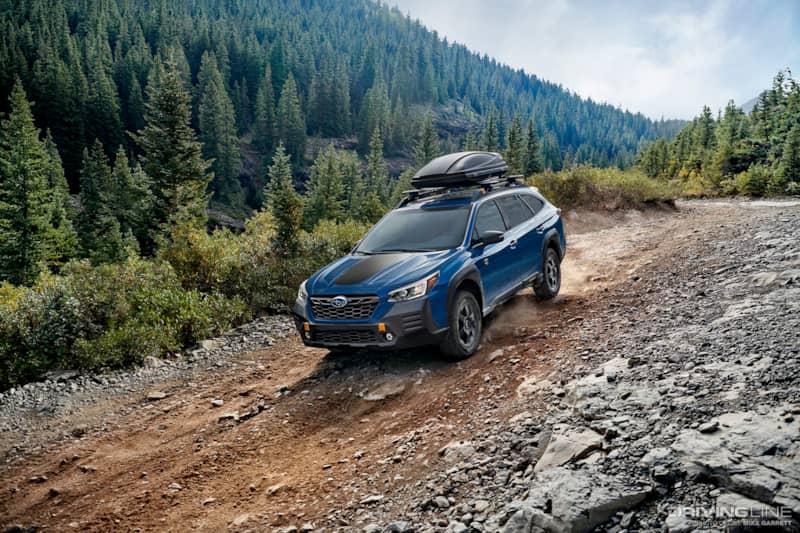 Subaru Outback Wilderness on Trail