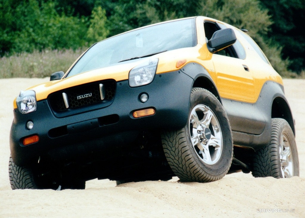 Isuzu VehiCROSS in yellow