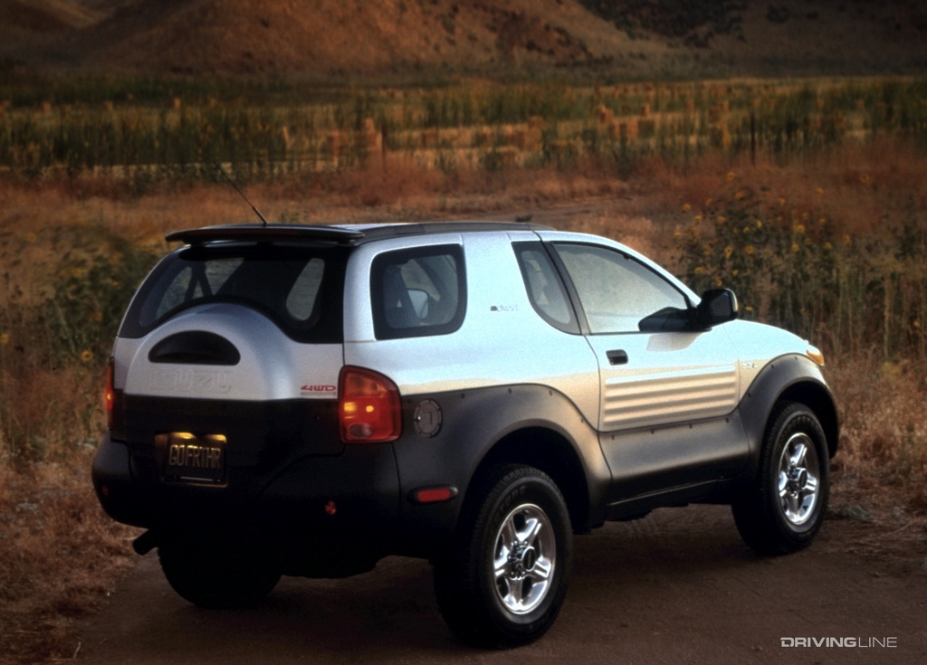 Isuzu VehiCROSS rear
