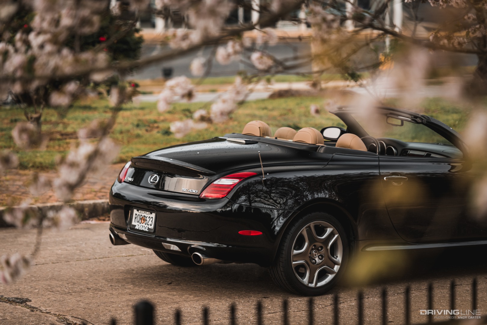 Lexus SC430 rear angle