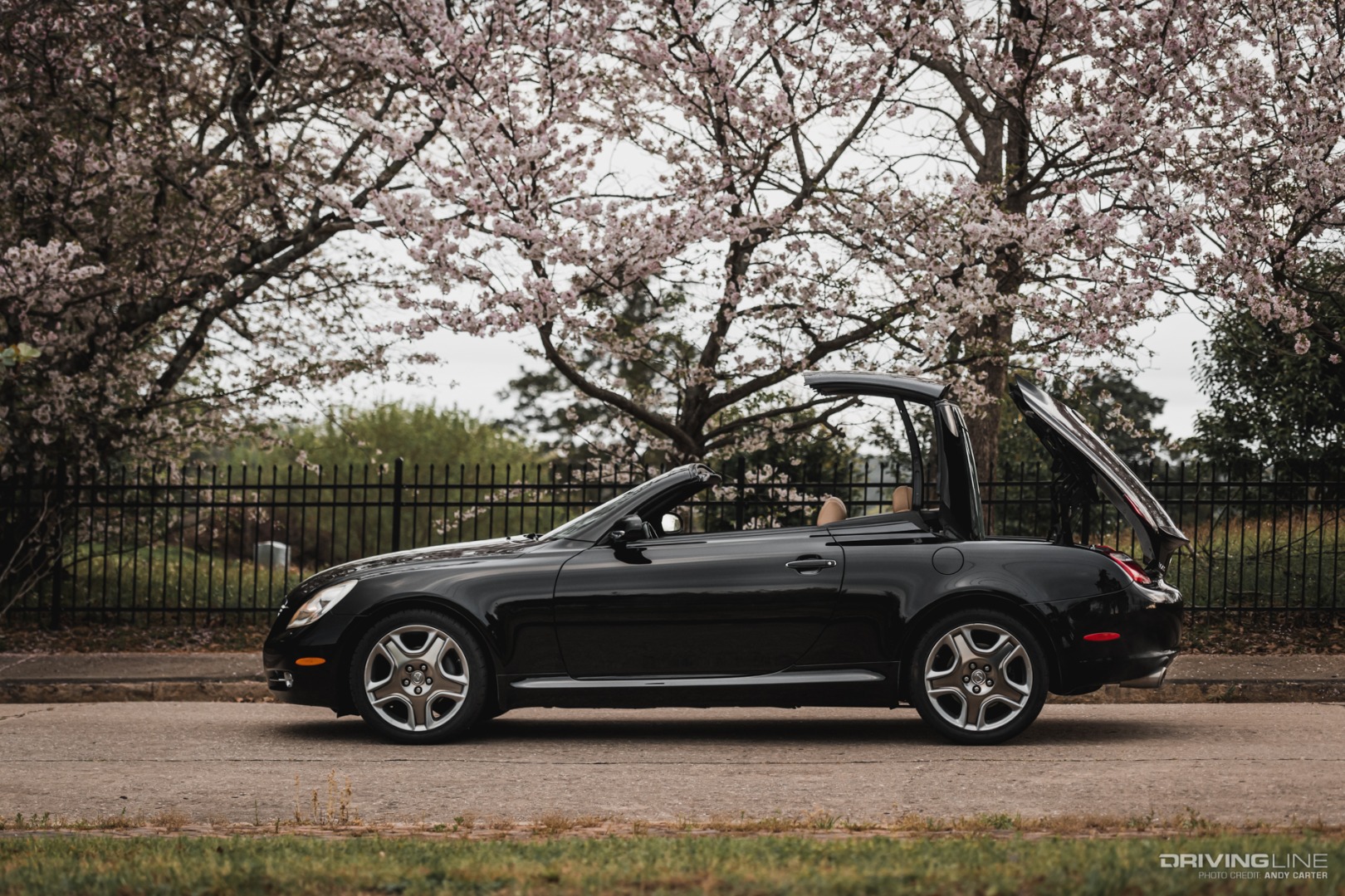 Lexus SC430 convertible top