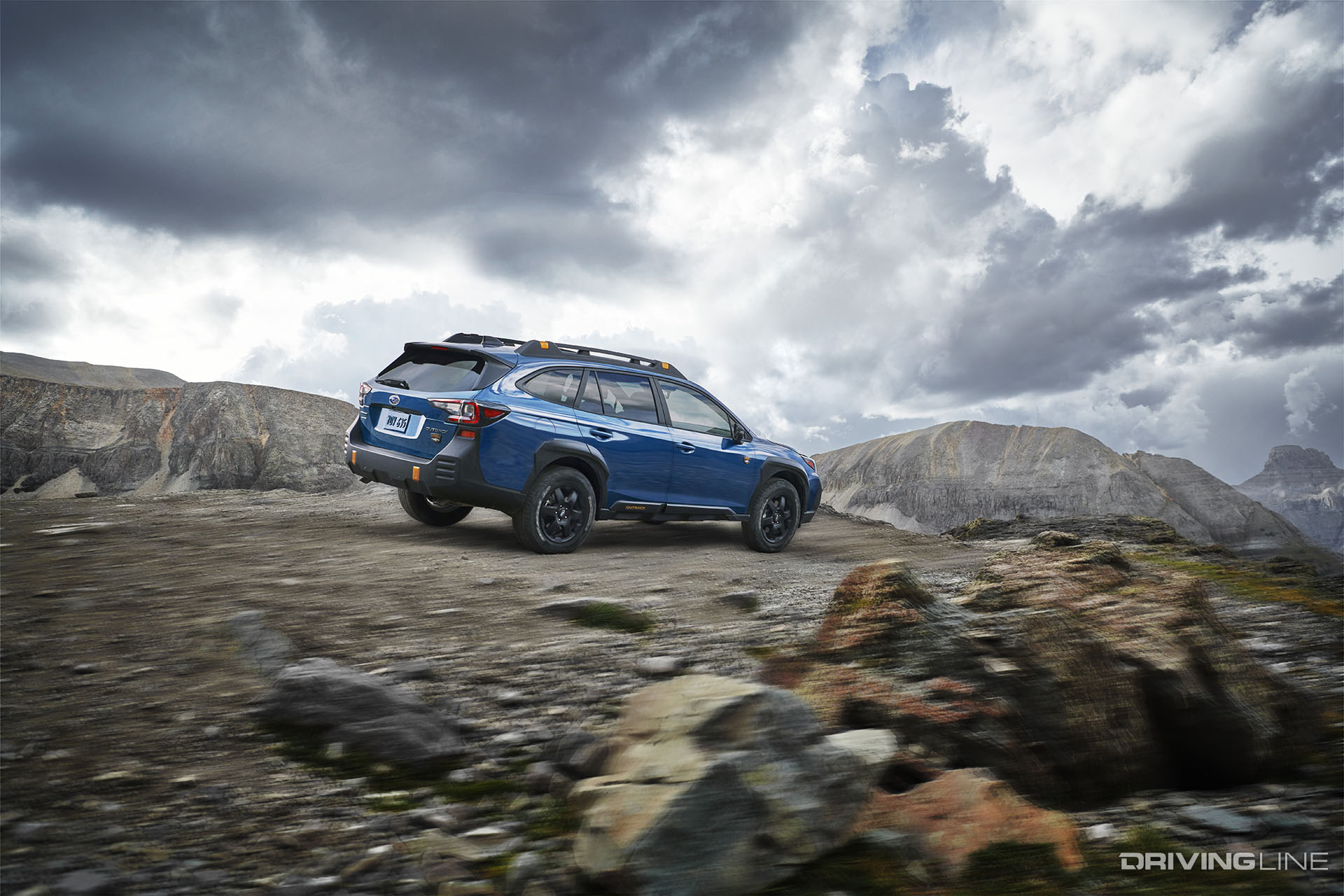 2022 Subaru Outback Wilderness on Trail