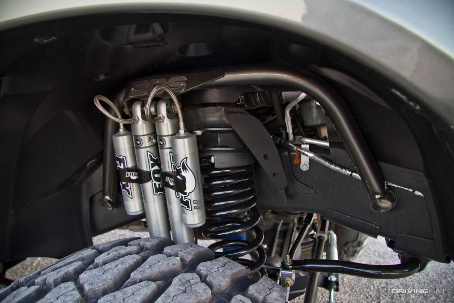 Fox shocks on lifted 2013 Ram 3500