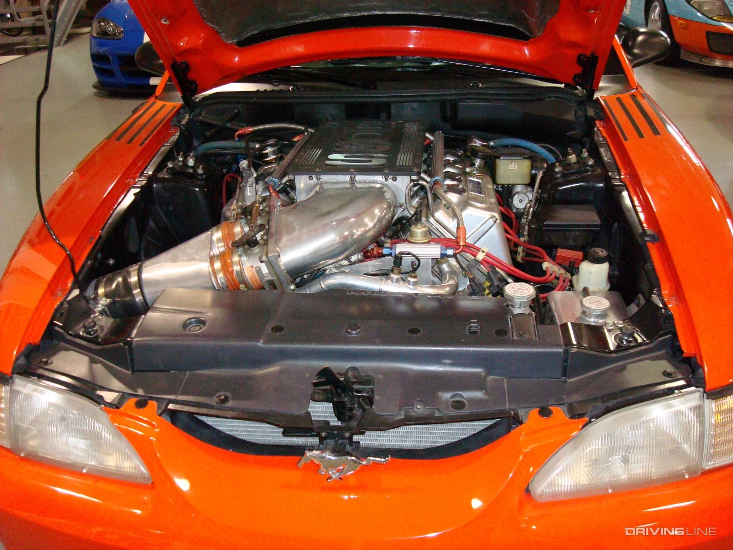 Ford Mustang Boss 10 L Concept engine