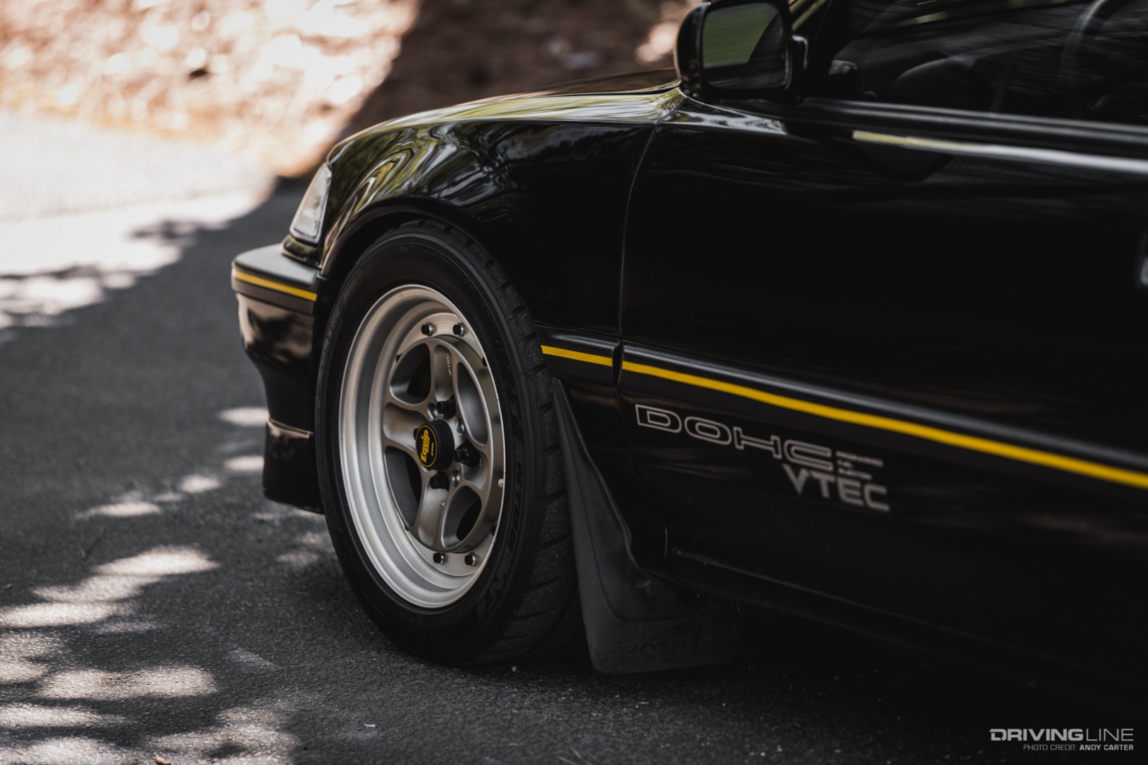 Honda EF Civic wheel and tire