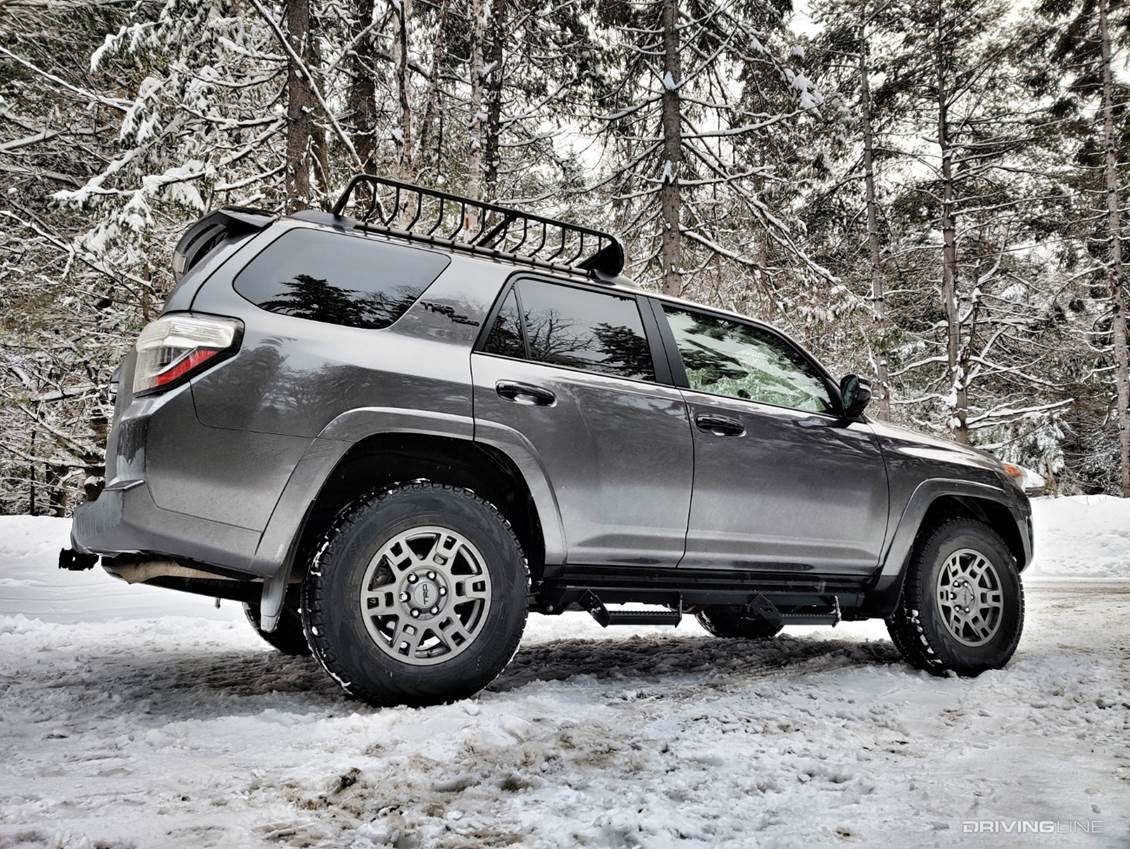 Toyota 4Runner in the snow
