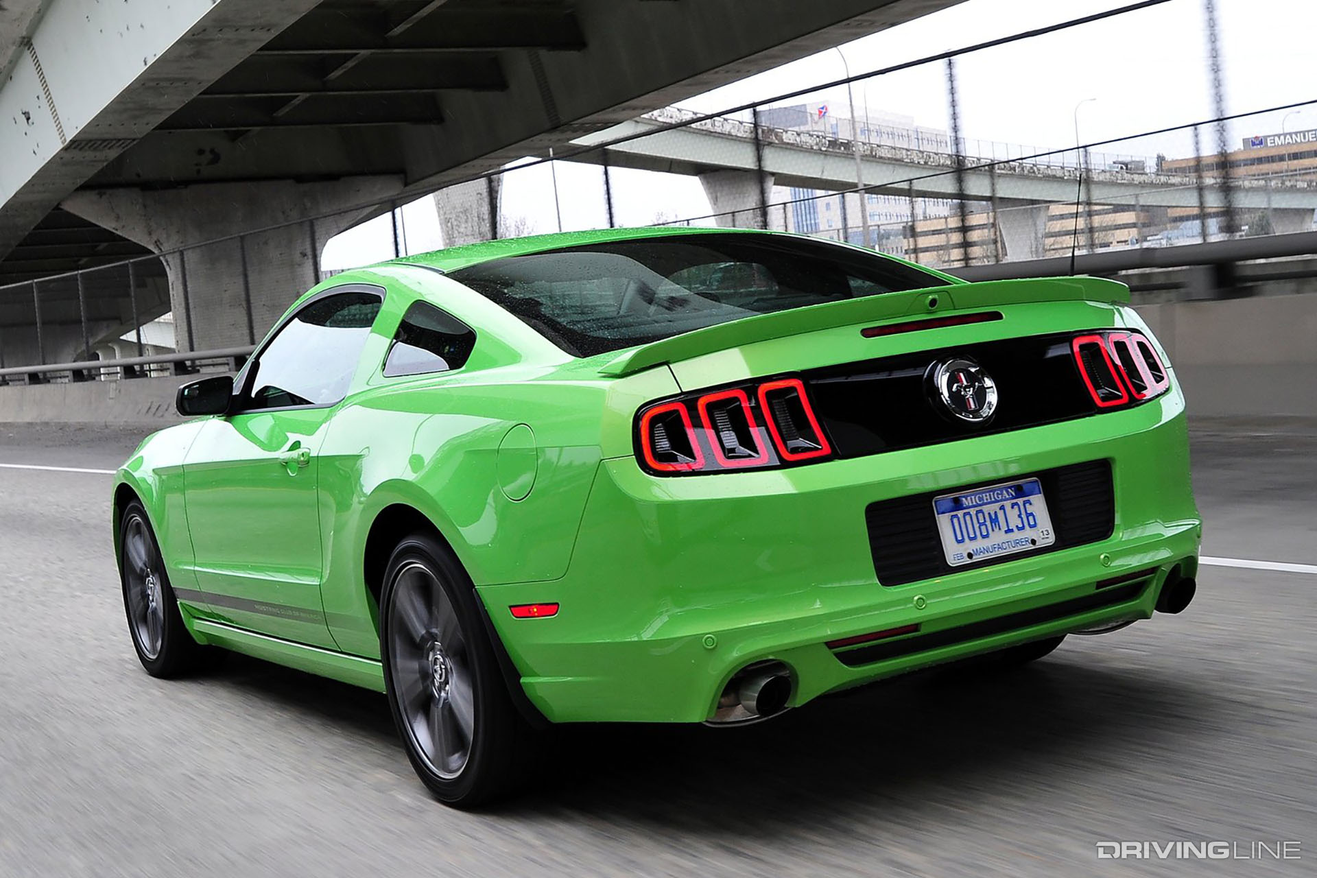 2013 Mustang V6 Rear View