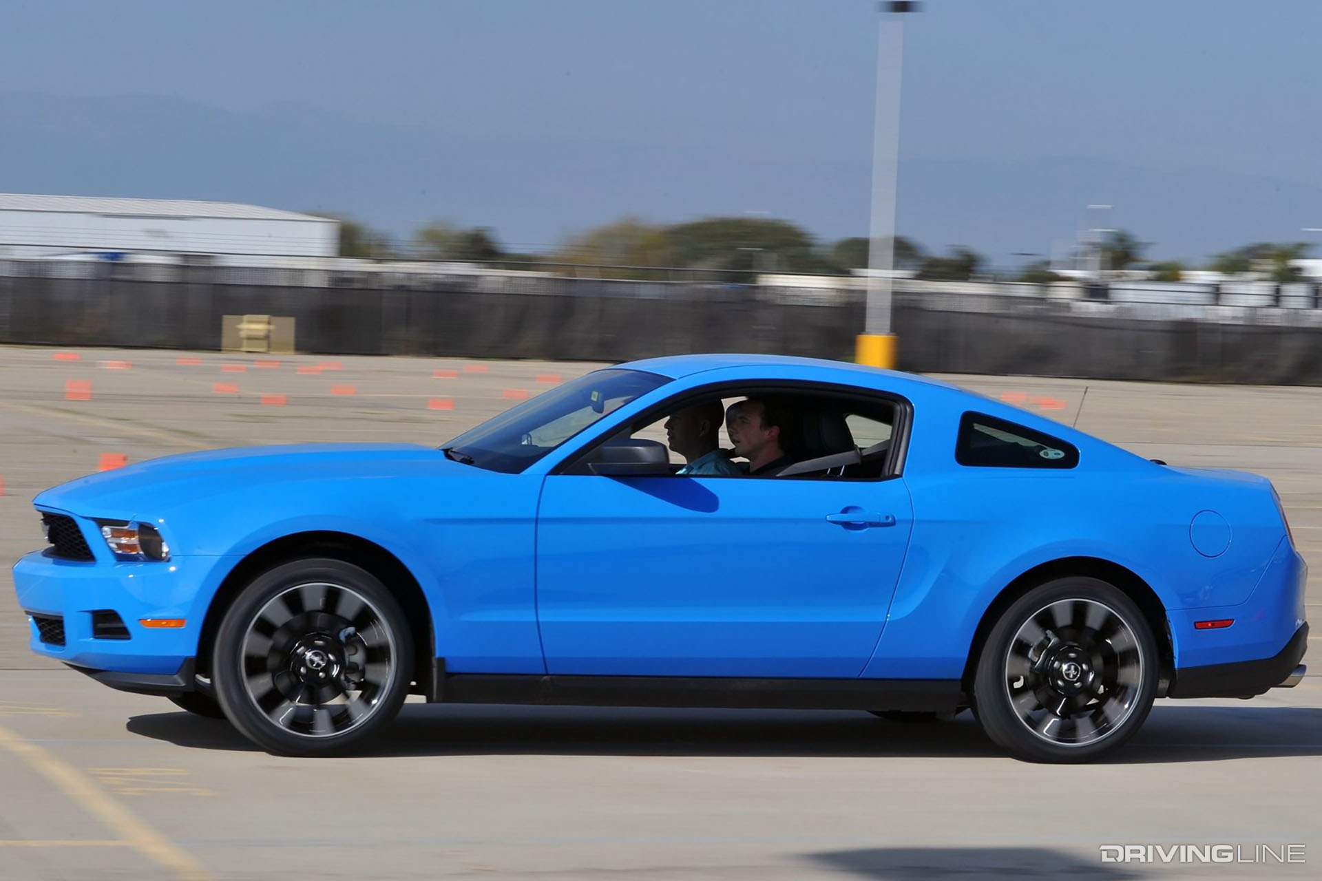 2011 Mustang V6 Grabber Blue